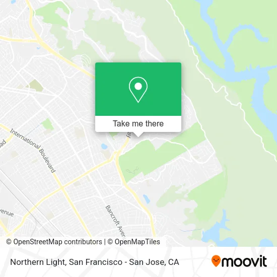 Mapa de Northern Light