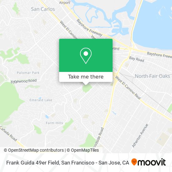 Mapa de Frank Guida 49er Field