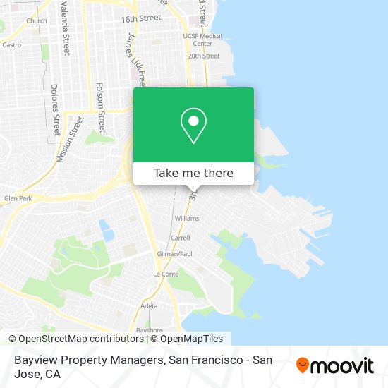 Mapa de Bayview Property Managers