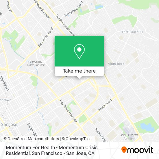 Momentum For Health - Momentum Crisis Residential map