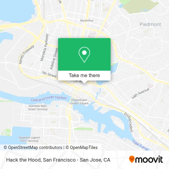 Hack the Hood map