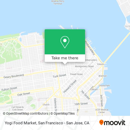 Yogi Food Market map