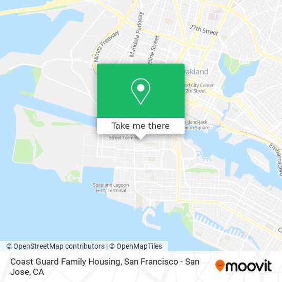 Coast Guard Family Housing map