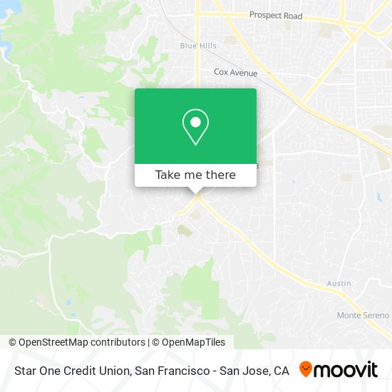 Star One Credit Union map