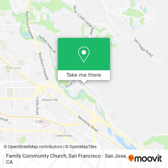 Family Community Church map