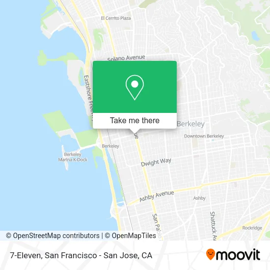 Mapa de 7-Eleven