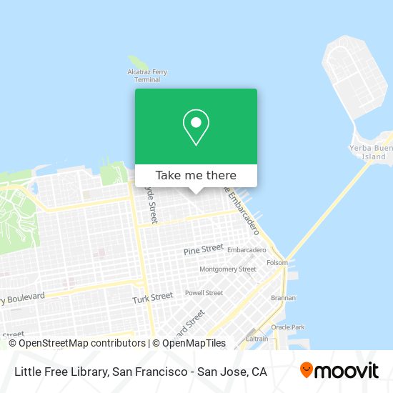 Mapa de Little Free Library