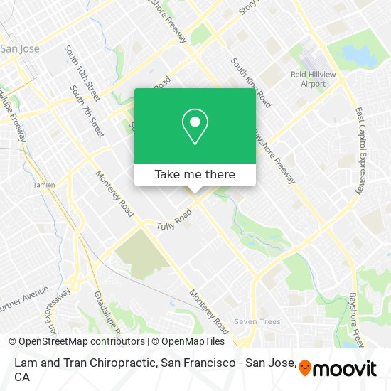 Mapa de Lam and Tran Chiropractic