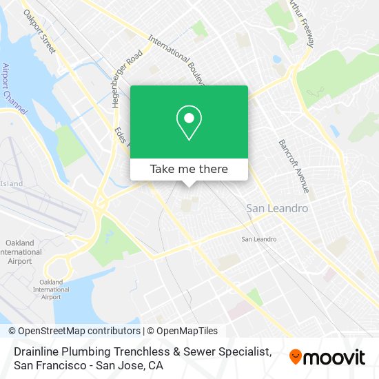 Drainline Plumbing Trenchless & Sewer Specialist map