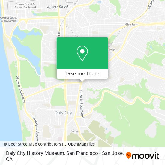 Mapa de Daly City History Museum