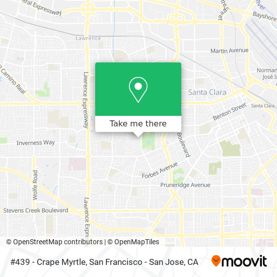 Mapa de #439 - Crape Myrtle