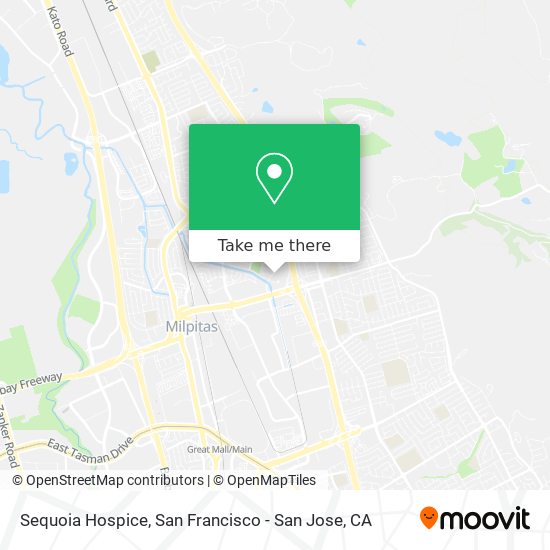 Sequoia Hospice map