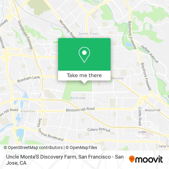 Mapa de Uncle Monte’S Discovery Farm