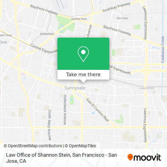 Mapa de Law Office of Shannon Stein