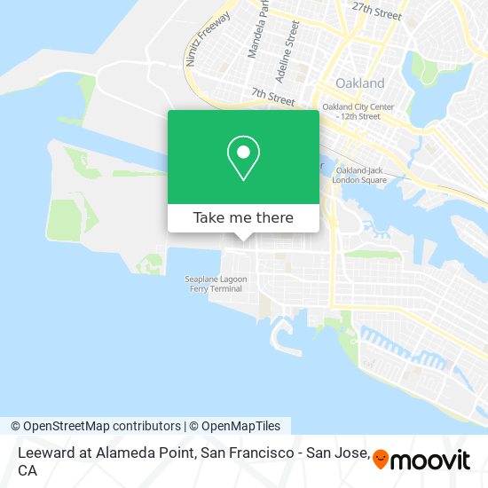 Leeward at Alameda Point map