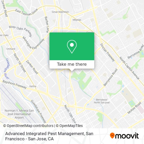 Advanced Integrated Pest Management map