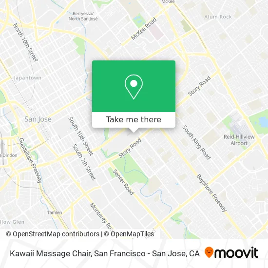 Kawaii Massage Chair map