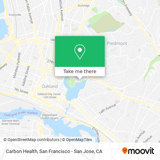 Carbon Health map