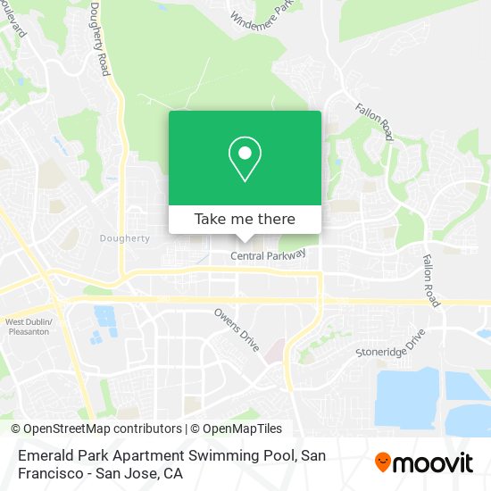 Mapa de Emerald Park Apartment Swimming Pool