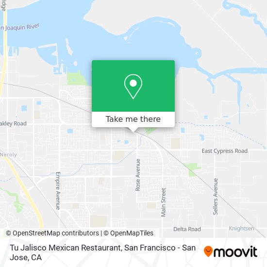 Tu Jalisco Mexican Restaurant map