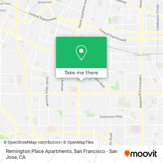 Remington Place Apartments map