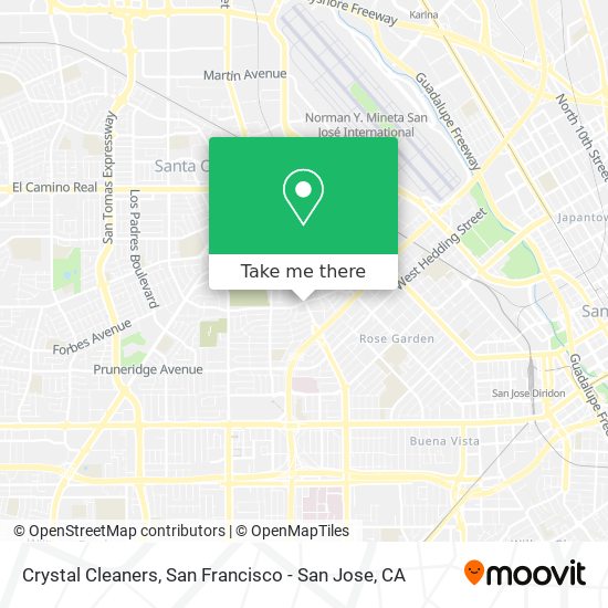 Crystal Cleaners map