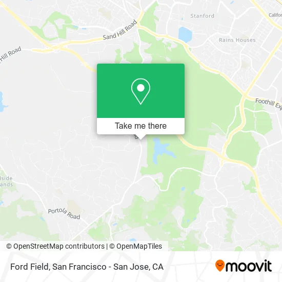 Ford Field map