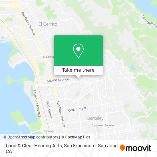 Mapa de Loud & Clear Hearing Aids