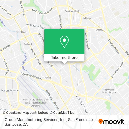 Group Manufacturing Services, Inc. map