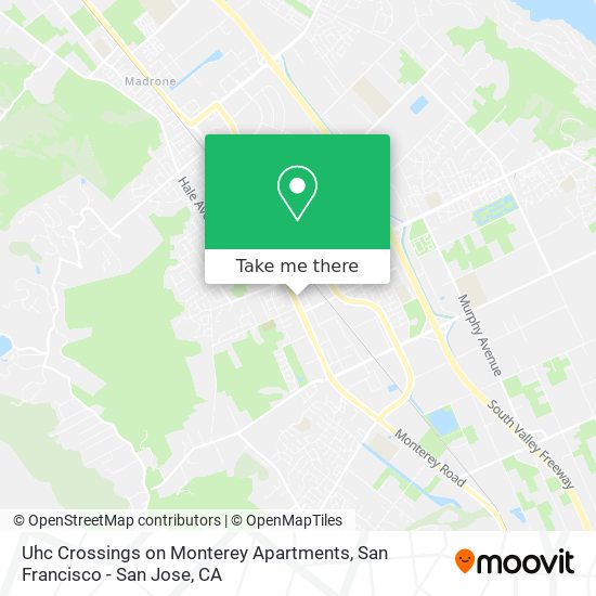 Uhc Crossings on Monterey Apartments map