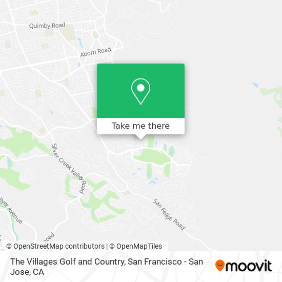 Mapa de The Villages Golf and Country