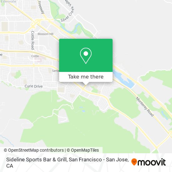 Mapa de Sideline Sports Bar & Grill