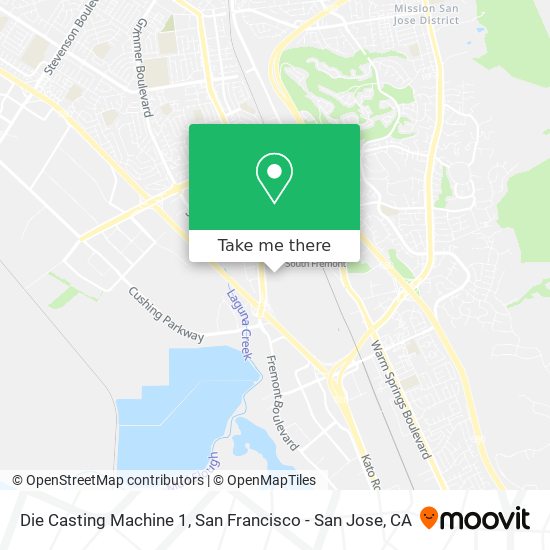 Die Casting Machine 1 map