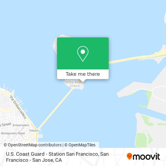 U.S. Coast Guard - Station San Francisco map
