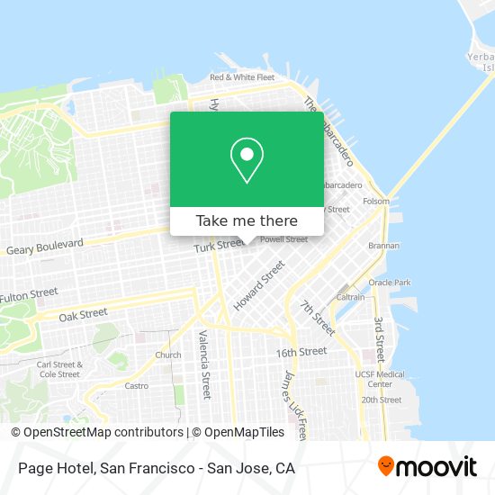 Page Hotel map