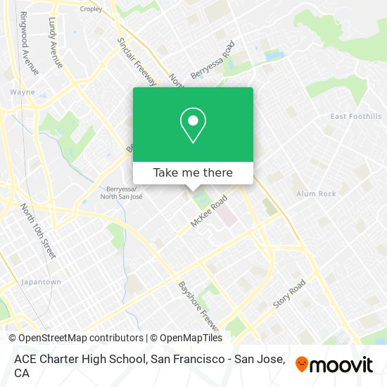 Mapa de ACE Charter High School