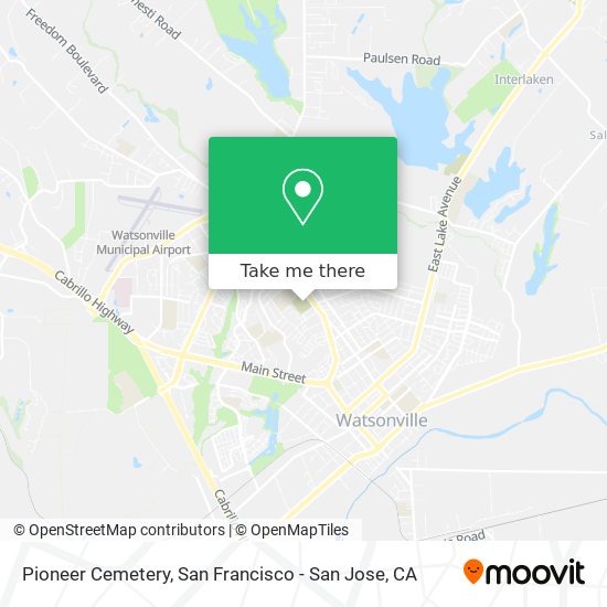 Mapa de Pioneer Cemetery