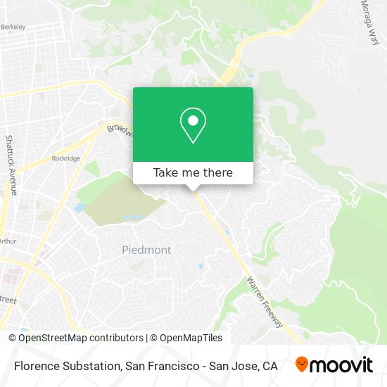 Mapa de Florence Substation