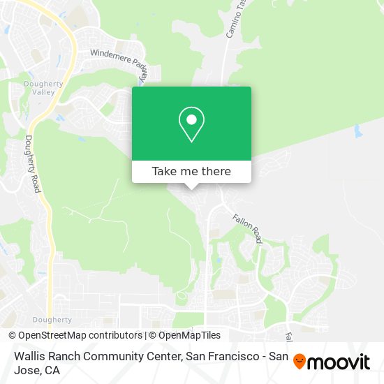 Wallis Ranch Community Center map