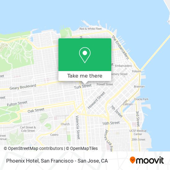 Phoenix Hotel map