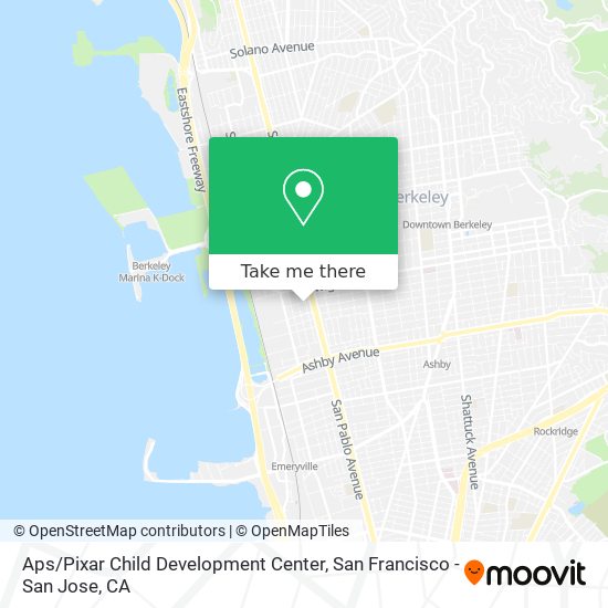 Mapa de Aps / Pixar Child Development Center