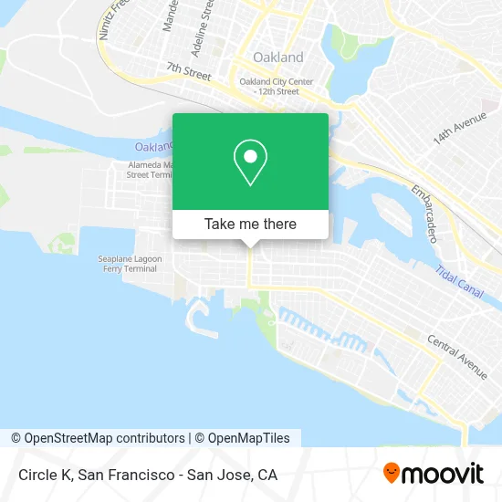 Circle K map