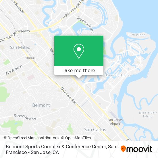 Belmont Sports Complex & Conference Center map