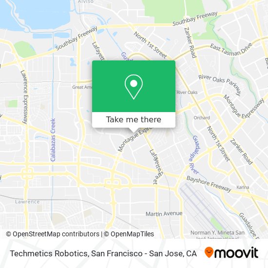 Techmetics Robotics map