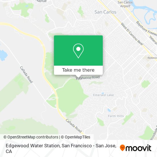 Mapa de Edgewood Water Station