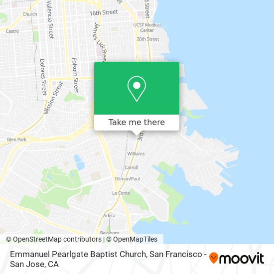 Emmanuel Pearlgate Baptist Church map