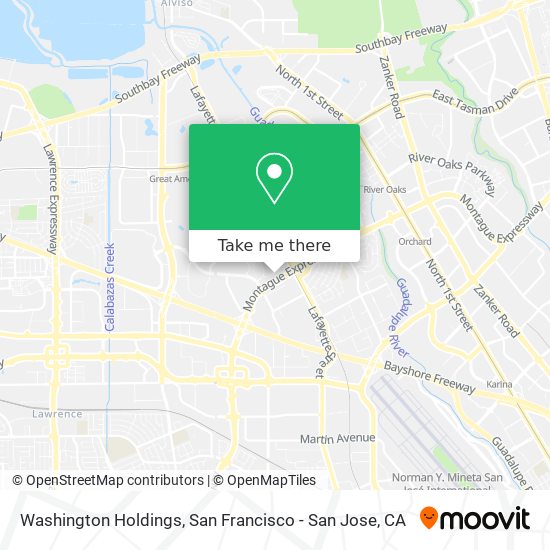Washington Holdings map