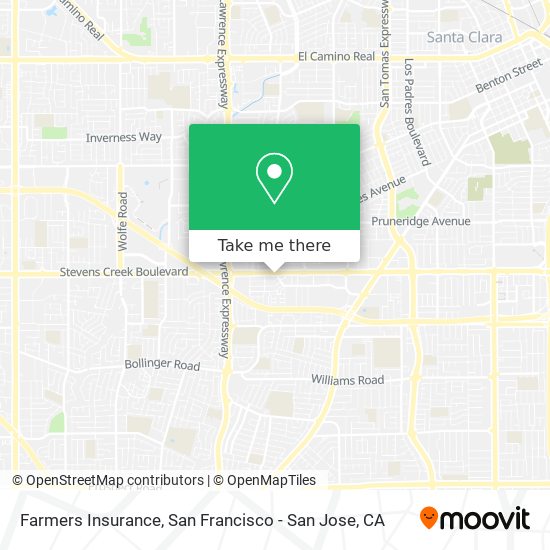 Farmers Insurance map