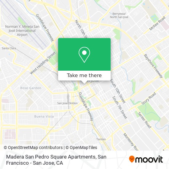 Madera San Pedro Square Apartments map