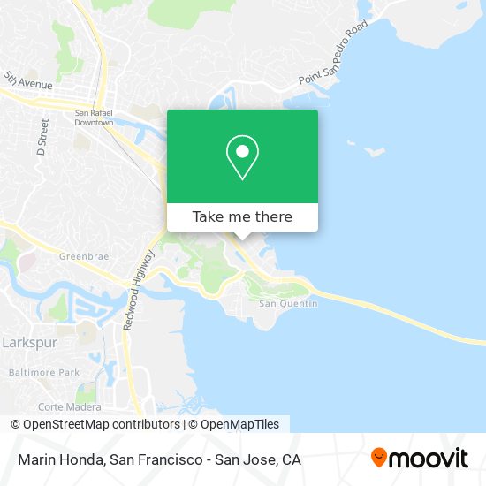 Marin Honda map